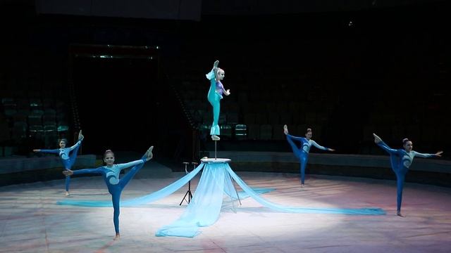 Образцовая цирковая студия Каскад г. Омск - Русалочка