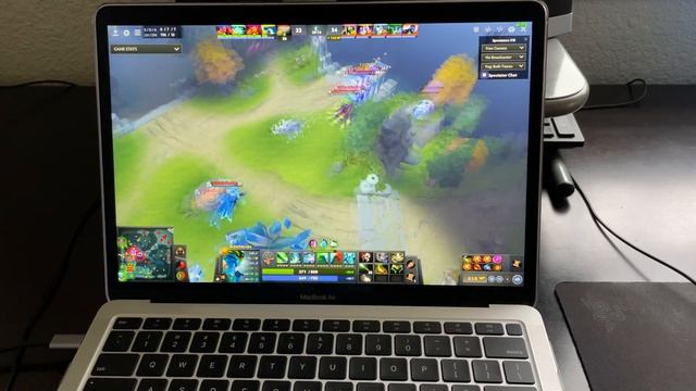 M1 vs Dota 2 ! (MacBook Air) (API: Vulkan)