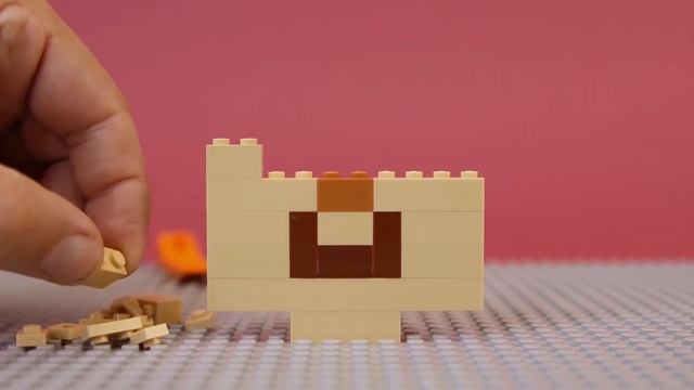 Steve Head build with Magic | LEGO Minecraft Stop motion Animation
