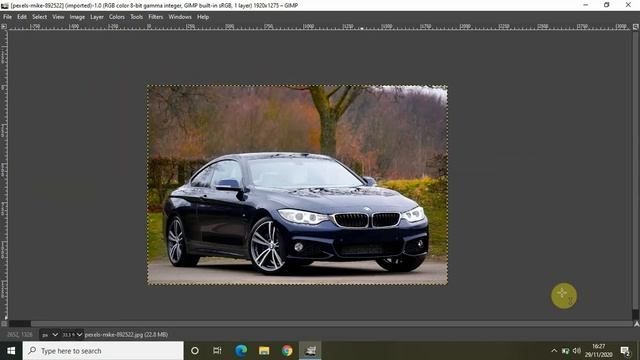 How to toggle menu visibility in GIMP?