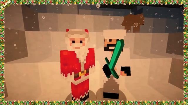 НОВЫЙ ГОД | ЭПИЧНАЯ ГОТОВКА - МАЙНКРАФТ МУЛЬТИК МАШИНИМА