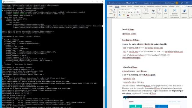 ? ElasticSearch -1: Comment Installez Elastic Stack avec elasticsearch kibana longstach et filebeat