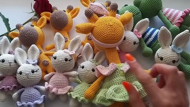 Зв'язала велике замовлення. Вязовлог. Готові іграшки.