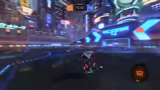 Rocket League at 1000 Ping