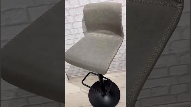 Барный стул NEVADA Vintage Ash C-136 черный/ пепельный винтажный