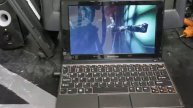 Tiny 10.1 inch Lenovo laptop