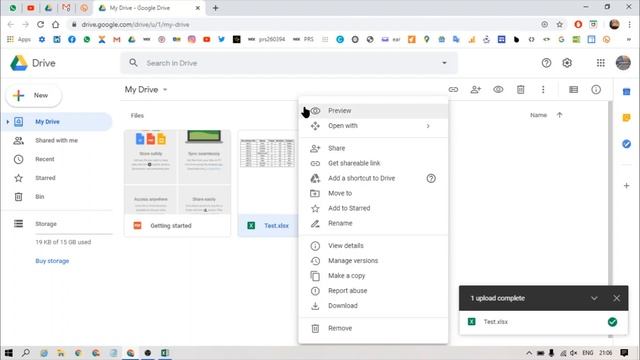 Convert Excel into Google sheet with simple trick