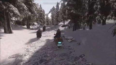 Skyrim Winter Overhaul 2019 Playthrough #8: Touring Skyrim on a Dwarven Racer