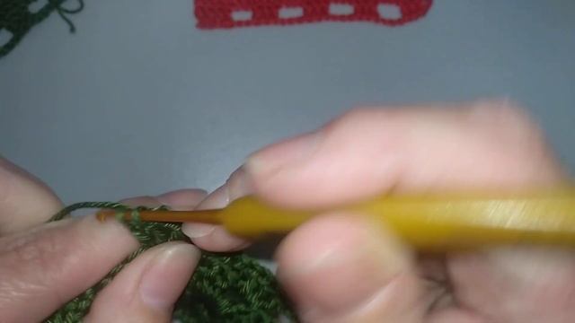 Прикольный узор вязанный крючком МК