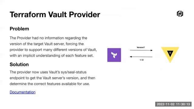 Vault 1.12 Overview