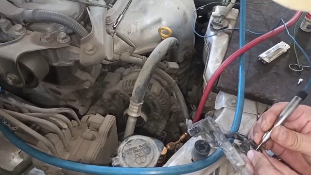 Toyota Camry 50. кондиционер не работает, ошибка DTC B1479