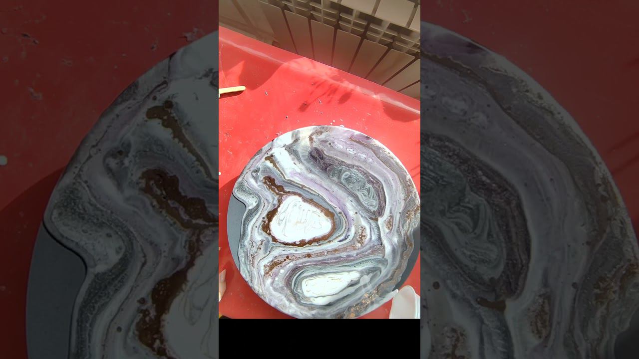 часы из эпоксидной смолы