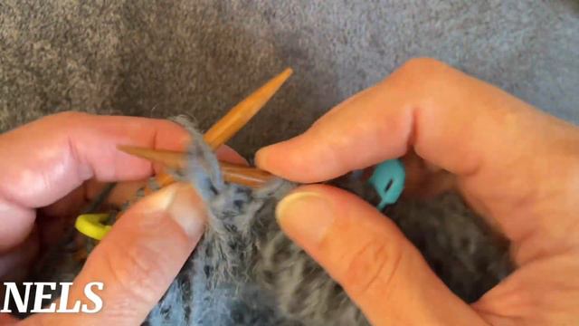 Турецкая шаль «Колокольчик» на спицах. #knitting#Схема
