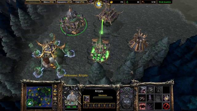 Warcraft III Reforged (Beta) Nieumarli 1vs1