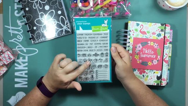 Craftroom: Wat Zit Er In Mijn Zomer Planner Tas