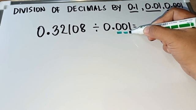Dividing Decimals By 0.1, 0.01, 0.001 (TAGALOG)