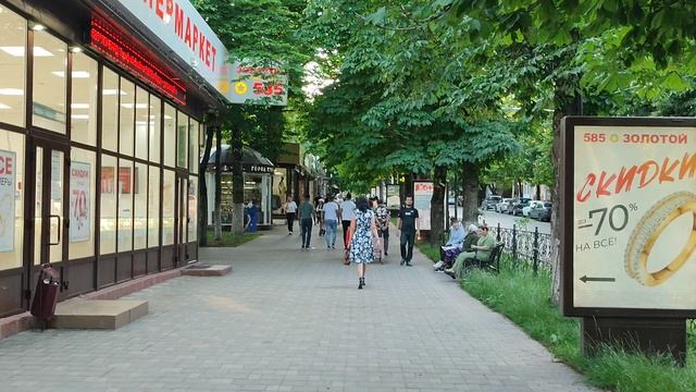 Гуляем по главной улице Пятигорска - Бродвею
