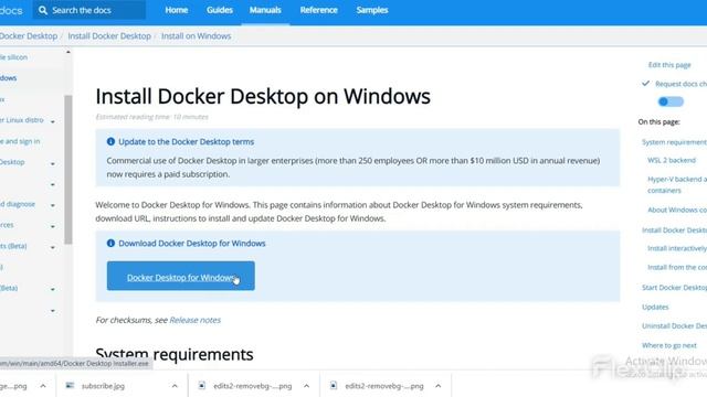 HOW TO INSTALL DOCKER IN WINDOWS 10 | BY TARUN IN TELUGU