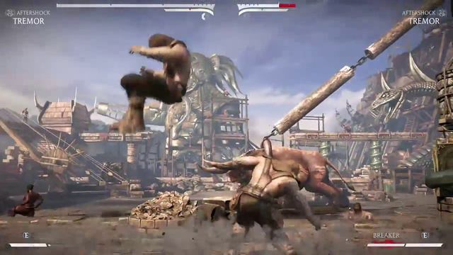 Mortal Kombat X Tremor Brutality "Rock Head"