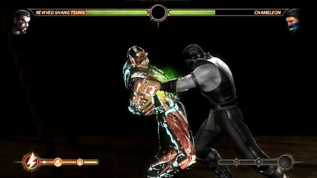 Mortal Kombat 9 Revived Shang Tsung vs Chameleon DLC Skin Mod MK9