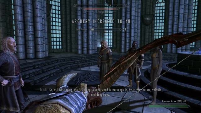 What the hell do they teach in this College?! Skyrim Anniversary Edition