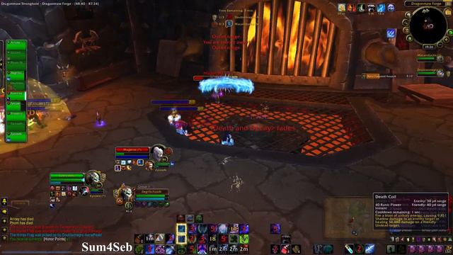 Patch 5.4.2 Hotfixes with Triple Death Knights PvP | Sum4Seb WoW Video