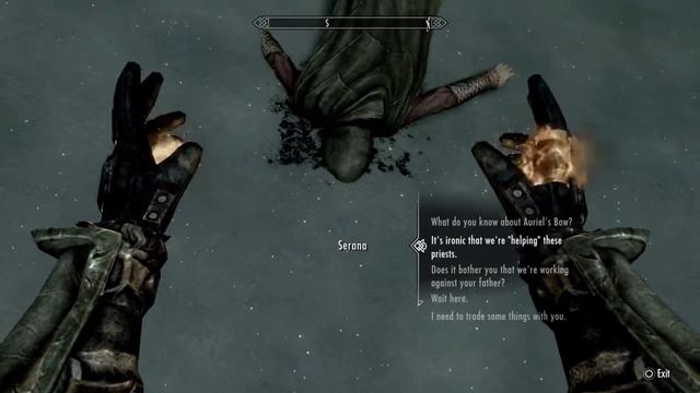 WTF SERANA- Skyrim