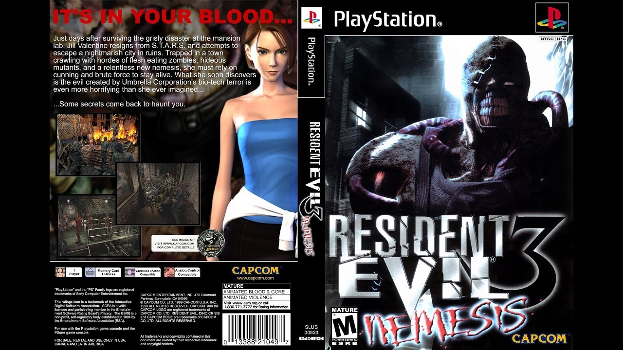 Resident Evil 3: Nemesis | PlayStation.