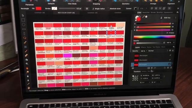 SUBLIMATION VIBRANT REDS EPSON ET 15000 MACBOOK AIR