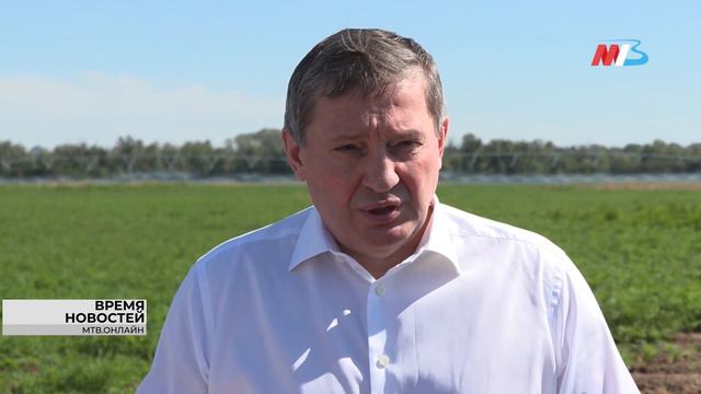 Губернатор Волгоградской области Андрей Бочаров оценил ход уборочной кампании в регионе
