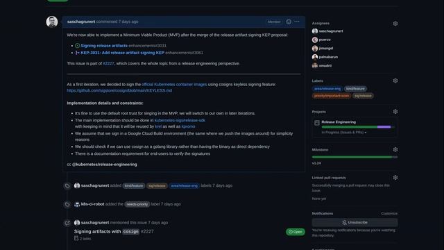 Kubernetes Release Engineering