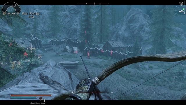 Ghost of Akavir - Skyrim SE Samurai/Stealth Character Gameplay - Modded (PC)