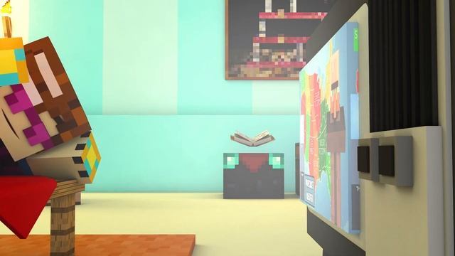 Just An Ordinary Day in Minecraft (Minecraft Animation)