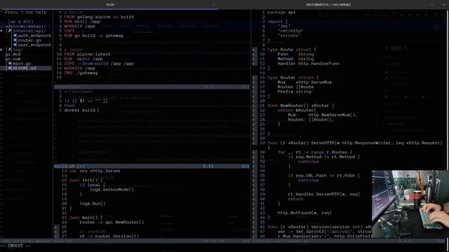 Custom Routing, Endpoint Matching, Dockerization & Server Health check in Golang