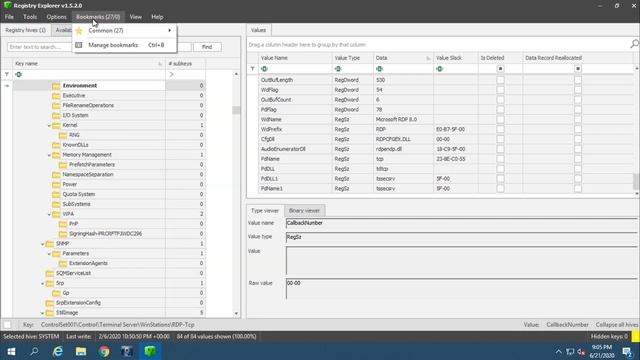 Исследование цифровых доказательств. Эпизод 4. Исследование системного реестра. Eric Zimmerman