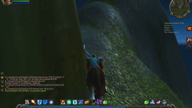 Hidden zone in wow classic