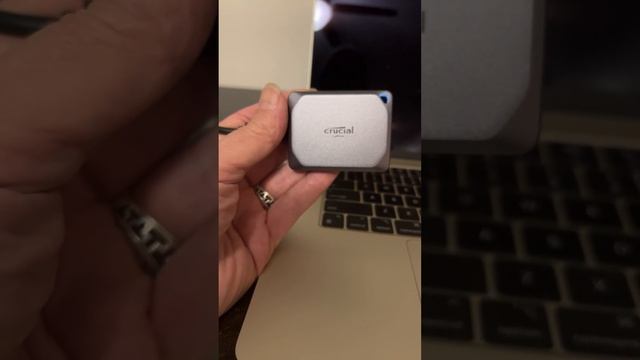 Crucial X9 Pro. #backup #ssd #macbook #windows #shortvideo #shortsvideo #shortsvideo #short #viral
