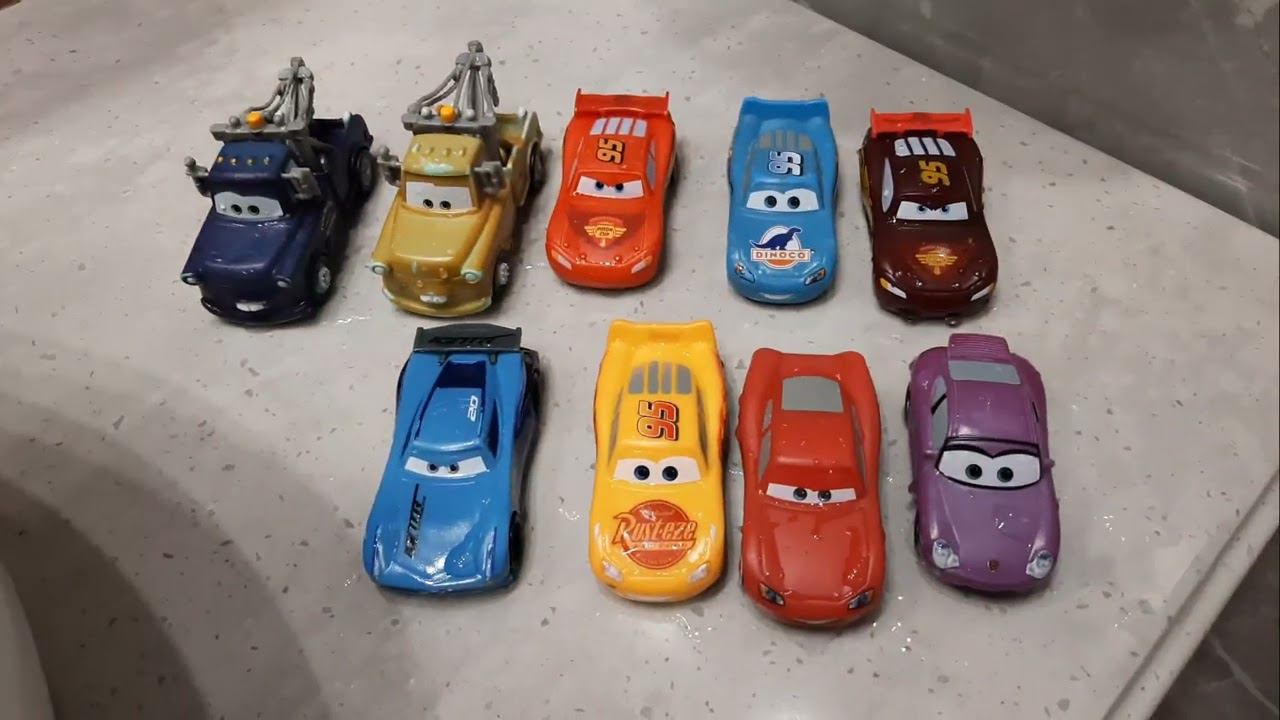 Тачки меняющие цвет | Мэтр и Молния МакКуин