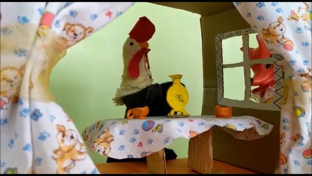 лиса и петух