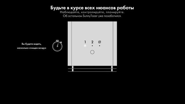 Панель управления рециркулятора SunnyTazer Air S