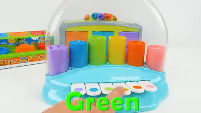 Teach Toddlers Colors, Counting, and Animal Names with three Preschool Toys!