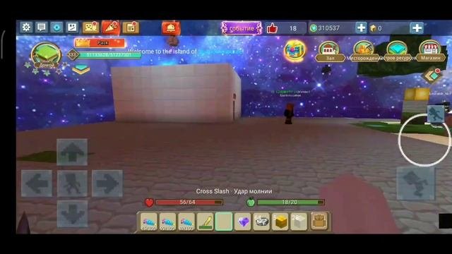 НУБИК НАКАЗАЛ ЗЛОГО ПРО В СКАЙ БЛОКЕ???| BLOCKMAN GO | OMG | SKY BLOCK ?