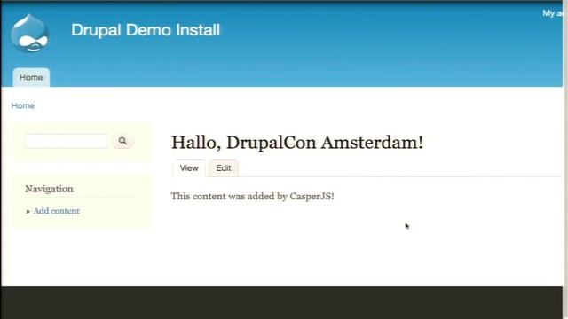 DrupalCon Amsterdam 2014: Automated Frontend Testing