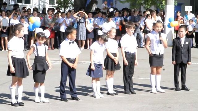 Последний звонок 2014 в гимназии Дулати - фрагмент праздника