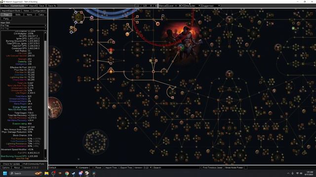 Path of Exile 3.22 Righteous Fire Juggernaut Build Update!