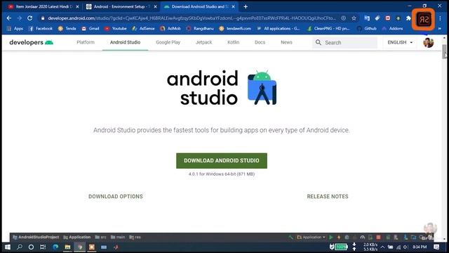 Android Studio Bangla tutorial : 1 [download android studio-step-1]