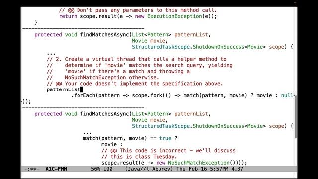 Walkthrough of Frequently Made Mistakes for Assignment 1C in CS 395