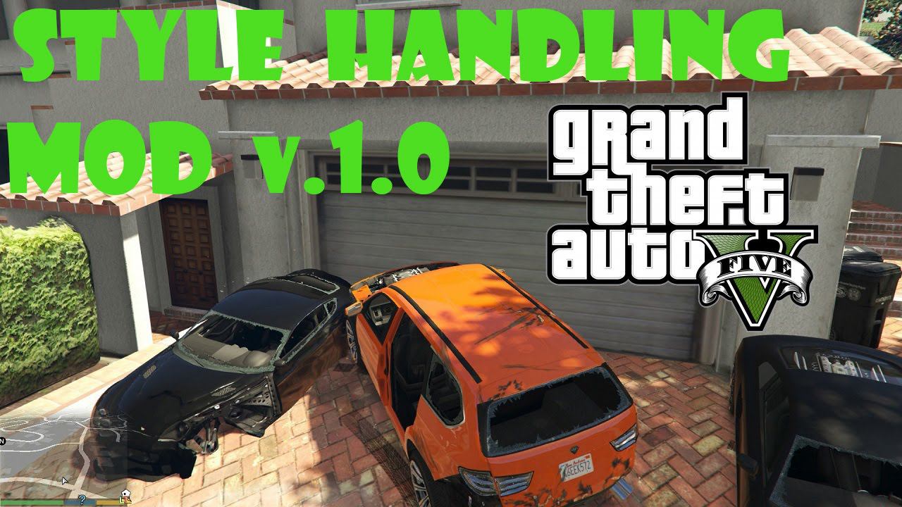 New physics in GTA 5 - Style Handling Mod v1.0 - GTA 5 mod - mod review