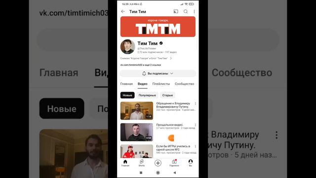 Куда пропал тим тим? (Teории и факты)