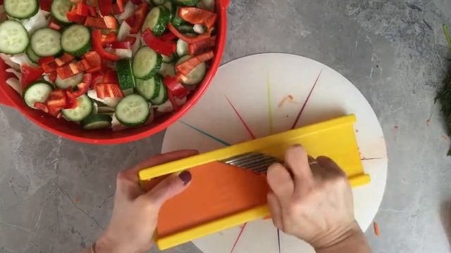 Как быстро и вкусно замариновать овощи!